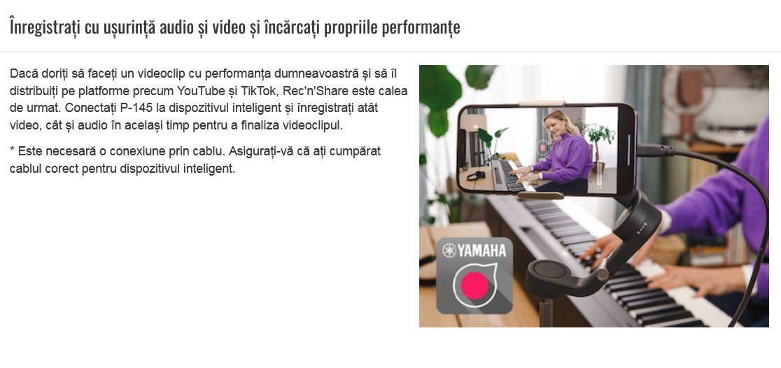 Înregistrați cu ușurință audio și video și încărcați propriile performanțe